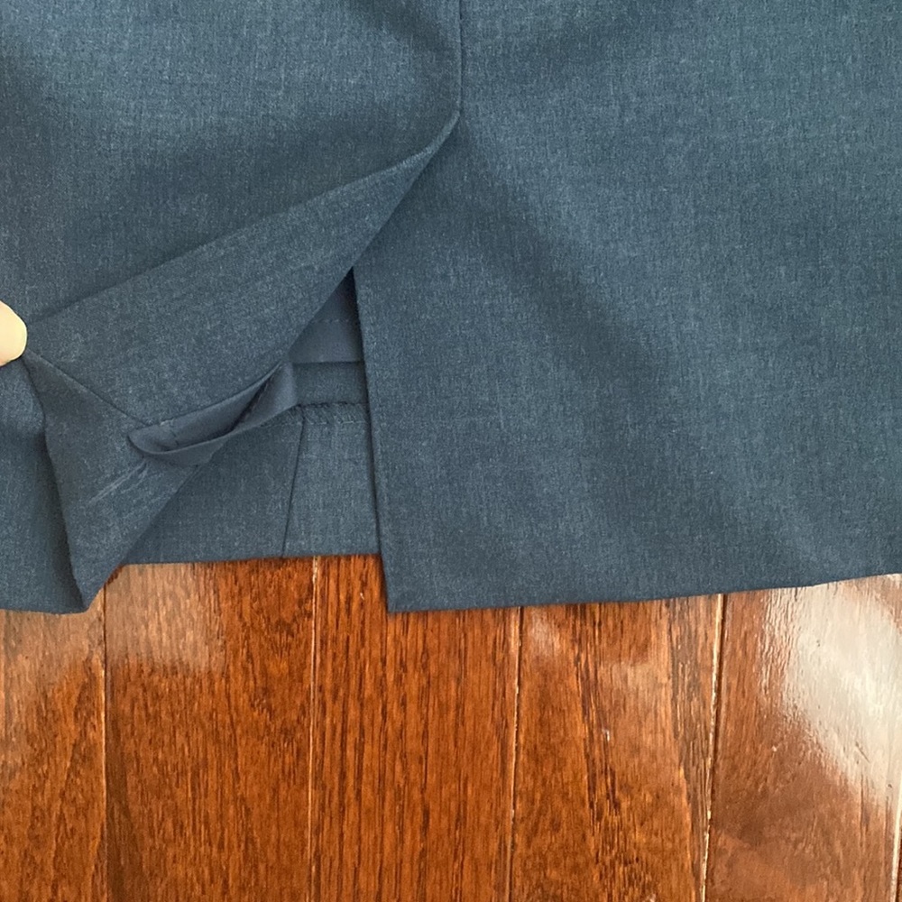 The Limited Collection Blue Pencil Skirt - Picture 5 of 7